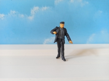 0 Figur WM Bahnfigur Dampflokführer rückwärts, H= 40mm, etc................................................................