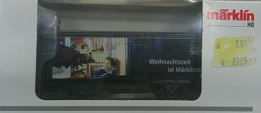 H0 mär Güterwagen ged., mit Bremserhaus, 2A, " Weihnachtswagen 2000 ", etc............................................................
