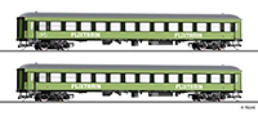 TT D PRI Reisezugwagen-Set Flix Train 8A Ep.VI Teil2 zwei Reisezugwagen, etc.........................................................................