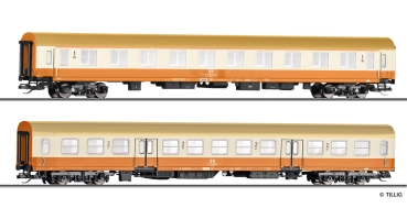 TT D DR Reisezugwagen-Set 1x 1.Kl. 1x 2.Kl. 4A Ep.IV Halberstadt, etc..............................................