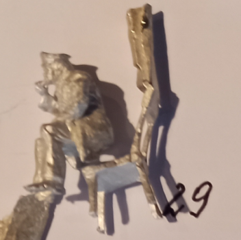 0 Figur WM Unbem., Schaffner mit Kelle, H= 40mm, etc..............................................................................