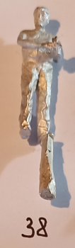 0 Figur WM Unbem., Gleisbauer schwitzend, 40mm, etc...............................................................................