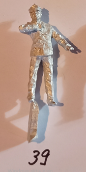 0 Figur WM Unbem., Lohführer für Brawa Rangiertraktor, H= 40mm, etc............................................................................
