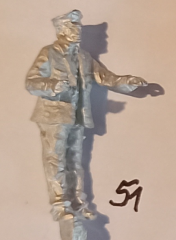 0 Figur WM Unbem., Lokführer für Köf, H= 40mm, etc.......................................................