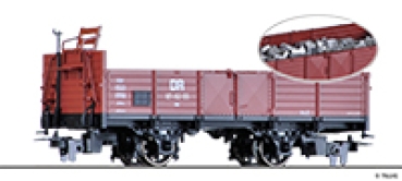 H0e D DR Güterwagen offen bel. 2A Ep.III