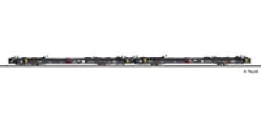 H0m D HSB Güterwagen-Set 2x 4A Ep.V 2 Schmalspurrollwagen