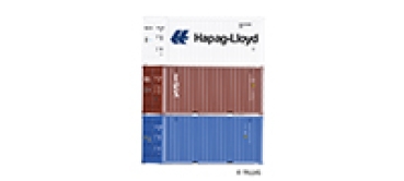 H0 Container-Set 3-tlg.