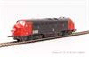 H0 DK DSB Diesellokomotive MY 1135 , Ep.IV, schwarz/ rot, Sound