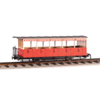 H0n3z Achernseebahn Aussichtswagen rot- weiß, 2A, Bremserbühne, L=105x 30x 30mm, etc.........................................