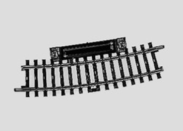 H0 Gleismaterial K Gleis Schaltgleis gebogen 1/2 15°  424,6mm
