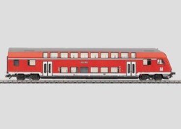 H0 D DB Doppelstocksteuerwagen 2.Kl. 4A Ep.V Rot