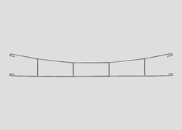 H0 Oberleitungsfahrdraht  142mm  5x