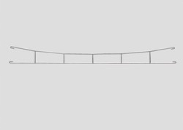 H0 Oberleitungsfahrdraht 203mm 5x