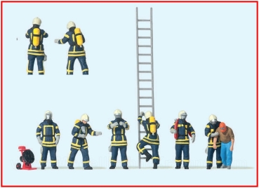 H0 Figur Feuerwehrleute