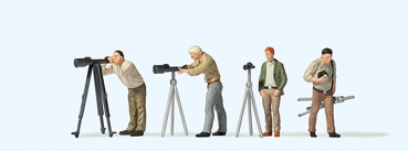 H0 Figur Fotografen mit Stativ, etc................................................................................