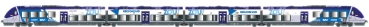 H0 F SNCF Triebzug AGC , teilig 4, 4A, Ep.VI, Sound, Region Süd, etc............................................................