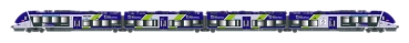 H0 F SNCF Triebzug AGC , teilig 4, 4A, Ep.VI, Sound, HdeFrance, etc...........................................................