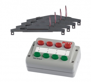 H0 Weichenantriebs Set ( Schaltpult 1x Weichenantrieb 4x )