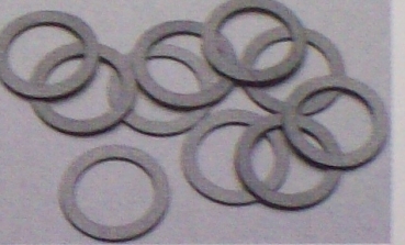 H0 Ersatzteile Haftreifen, 7,7x 4mm, St. 10x, VT642, etc........................................................