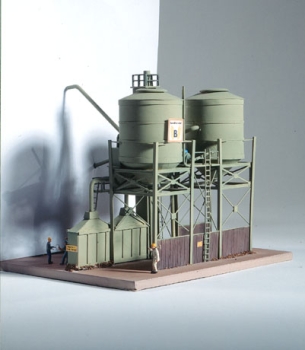 H0 Landwirtschaft Getreidesilos Billinger, 210x 134x 153mm, etc............................................................................................