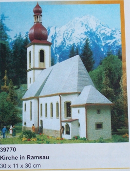 H0 Gebäude Kirche in Raumsau
