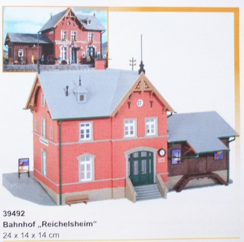 H0 Gebäude Bahnhof Reichelsheim