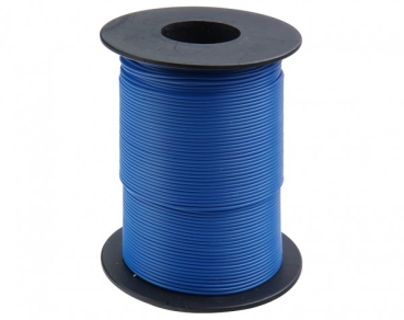 Litze Kupferschaltlitze 0,25mm², 25m, blau, etc....................................................................