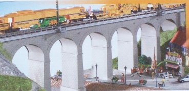 H0 Brücke Aachtal Viadukt 1gl.