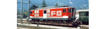 H0m Bahnfahrzeuge Ch FO Gepäcktriebwagen Deh 4/ 4, 93, 4A, Ep.IV- V, " Oberwald ", etc......................................................