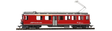 H0e Bahnfahrzeug Ch RhB Elektrotriebwagen ABe 4/ 4  43, 4A, Ep.IV- V, rot,   etc..................................................................