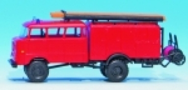 TT D LKW IFA W 50 LA Löschgruppenfahrzeug LF16, Ballonräder, Schlauchhaspel