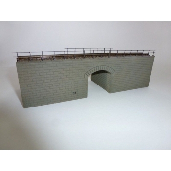 H0 Geländegestaltung Brücke eingl., 57x 293x 79mm