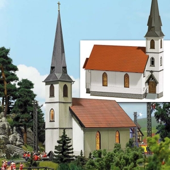 H0 Gebäude BS Harz Kirche " Elend ", BS 170x 78x 255mm, etc.........................................................................................................