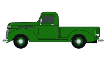 H0 USA Ford F 100 Pickup Truck 1955, blau