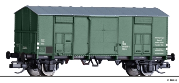 TT D DR Güterwagen ged., Materiallagerwagen,  2A,  Ep.IV,  etc...............................................................................................................