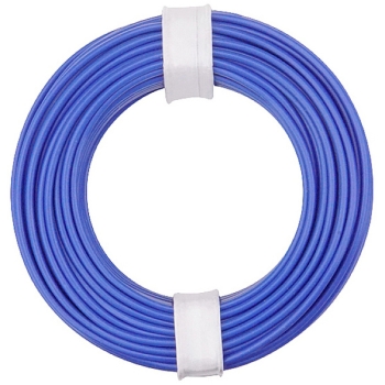 elektro Litzen Kupferschaltlitze 0,5mm², 1adrig, 16x 0,2mm, flexibel, Kunststoff isoliert, 10m, blau, etc..........................................................