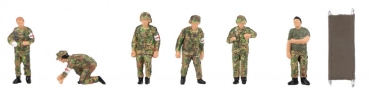 H0 mili Figuren Soldaten im Sanitätsdienst, etc...........................................................................