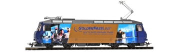 = H0 Bahnfahrzeuge Ch MOB Elektrolokomotive Ge 4/ 4, 8004, 4A , Ep.VI, " GoldenPass Line ", etc.................................................................