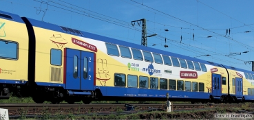 TT D PRI Doppelstockwagen 2.Kl. 4A Ep.VI Metronom, etc...................................................................................................
