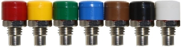 elektro Steckbuchse mit Isolierung, 14x 8mm, für 2,6mm Stecker Stückpreis, etc.....................................................