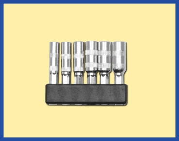 Werkzeug Donau Mini Bits Steckschlüssel Bits, L=28mm, St.6x 2,0, 2,5, 3,0, 3,5, 4,0, 4,5, 5,0, 5,5mm, etc.............................................................