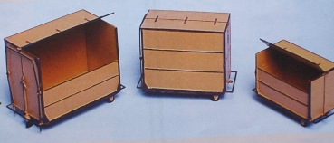 0 Ausstattung BS MS D DB Klein- Container Ep. II III IV 3x