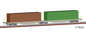 TT D DB Containertragwagen bel. 6A Ep.V, etc......................................................................................................................