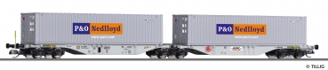 TT CH PRI Containertragwagen bel. 6A Ep.VI HUPAC AG, etc.............................................................................................