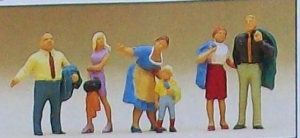 H0 Figur Familie Krause in Rothenburg