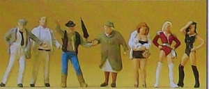 H0 Figur Gefahrvoller Heimweg