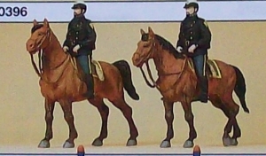 H0 Figur Berittene Polizei