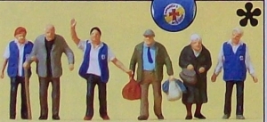 H0 Figur Bahnhofsmission