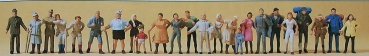 H0 Figur Spaziergänger Wanderer 24x etc................................................................................................