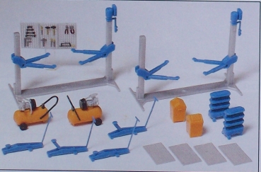 H0 Ausstattung BS Einrichtung KFZ Werkstatt